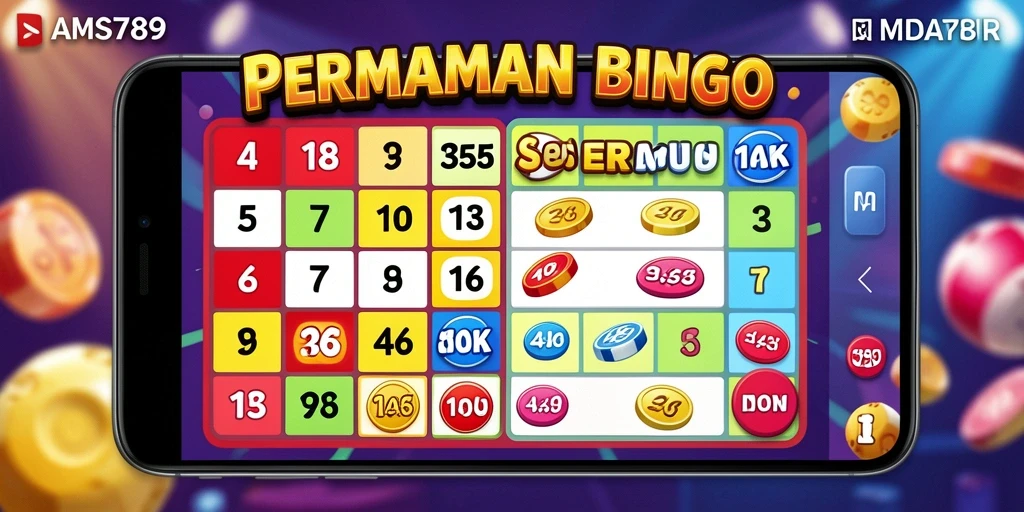 Tampilan utama gameplay Bingo yang menyenangkan dan interaktif.