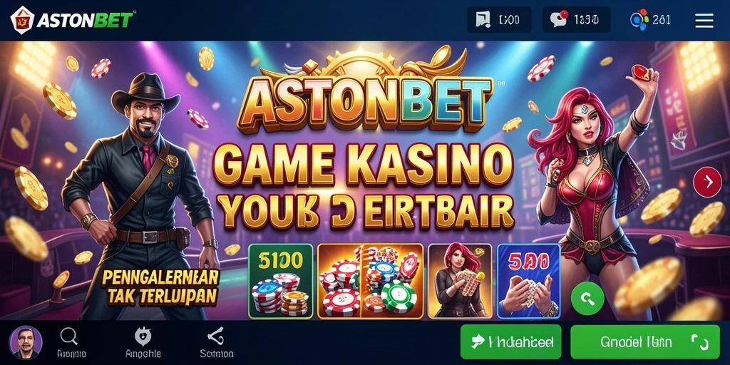 Tampilan gameplay <strong>ASTONBET</strong> yang mendebarkan dan grafis menawan.