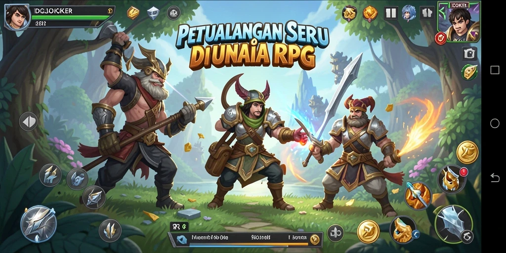 Menampilkan aksi RPG seru dan grafis menawan dalam IDCJOKER.