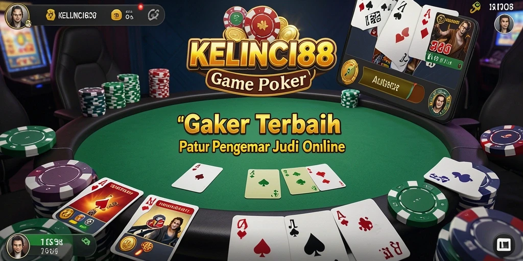 Tampilan menarik dalam gameplay poker KELINCI88 yang menegangkan.