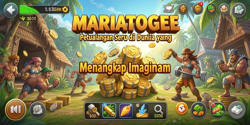 Tangkapan layar gameplay MARIATOGEL yang menarik dan penuh aksi.