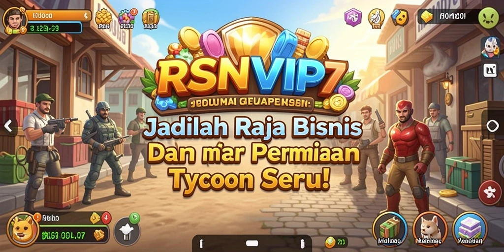 Tampilan gameplay Tycoon yang mengasyikkan dan penuh strategi.