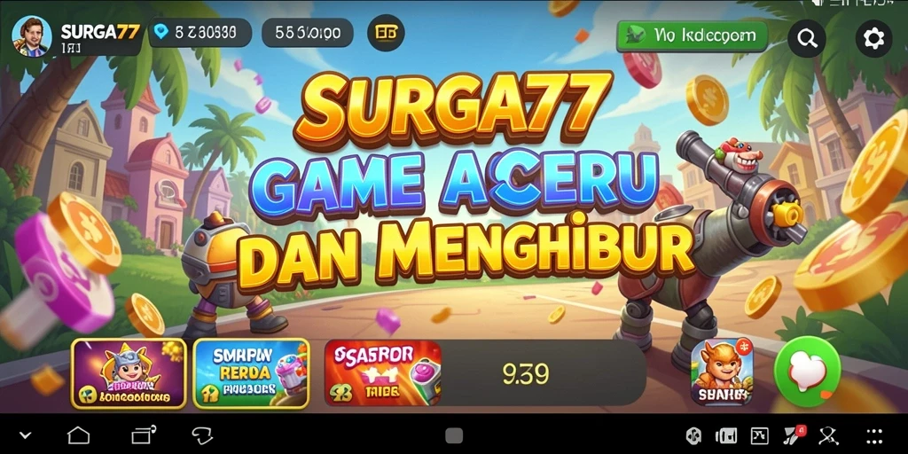 Gameplay seru dan menantang di SURGA77.
