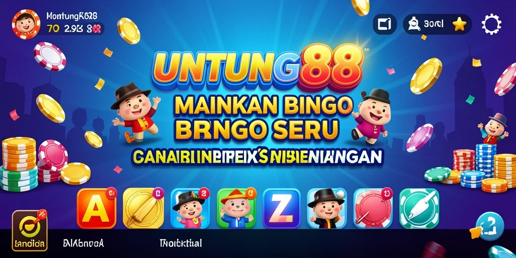 Tampilan gameplay UNTUNG88 dengan suasana Bingo yang menghibur.